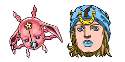 JoJo's Bizarre Adventure Johnny Joestar and Tusk Cursor