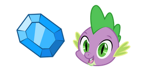 My Little Pony Spike and Gem Cursor