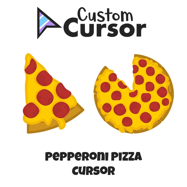 Pepperoni Pizza cursor – Custom Cursor
