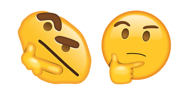 Thinking Emoji Meme Cursor