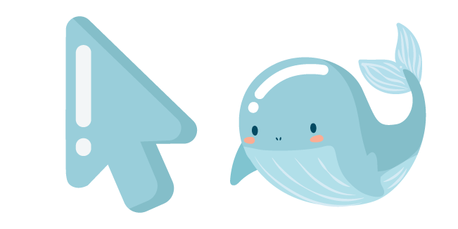 Minimal Whale Cursor