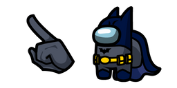 Among Us Batman Character Cursor