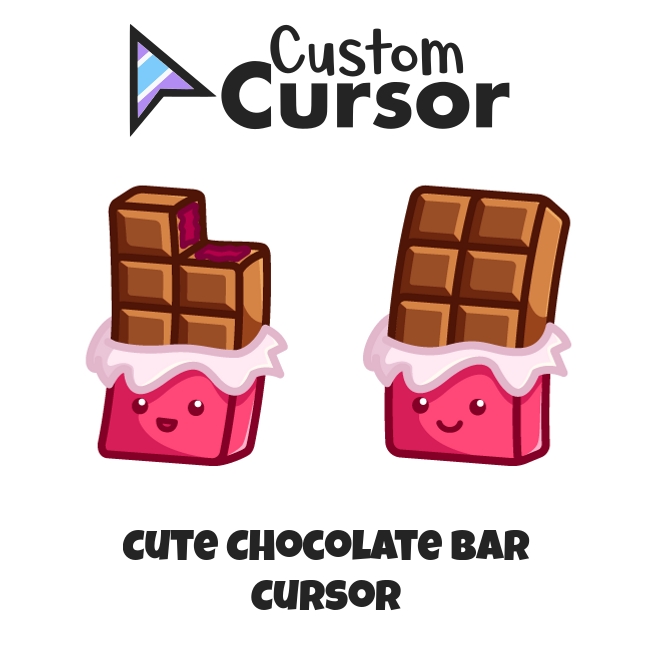 Cute Chocolate Bar Curseur – Custom Cursor