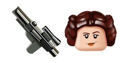 LEGO Princess Leia and Blaster Cursor