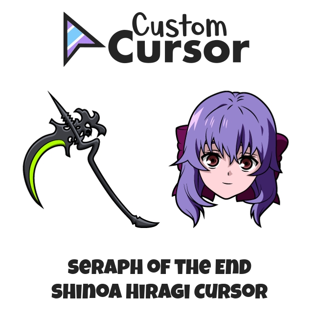 Seraph of the End Shinoa Hiragi cursor – Custom Cursor