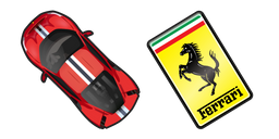 Ferrari 488 Pista Curseur