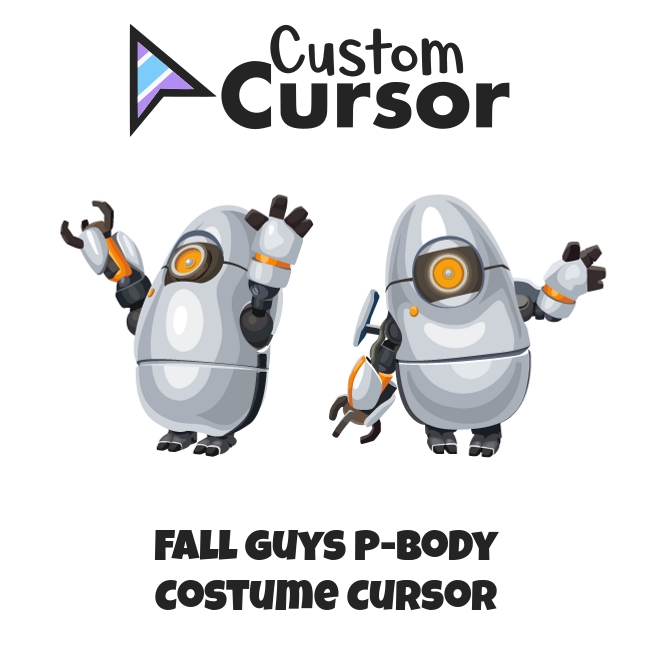 Fall Guys Character in Hot Dog Costume Curseur – Custom Cursor