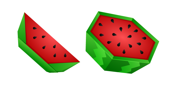 Origami Watermelon Cursor