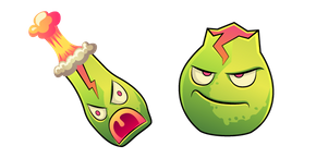 Plants vs. Zombies Basic Zombie Animated Cursor - Sweezy