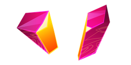 Pink Zircon Crystal Cursor
