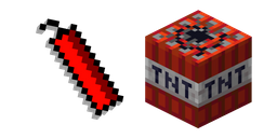 Minecraft Dynamite and TNT Cursor