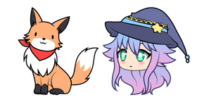 Gacha Life Alisa and Fox Curseur