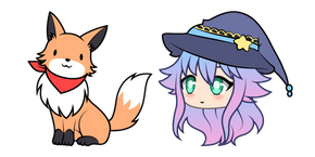 Gacha Life Alisa and Fox Cursor