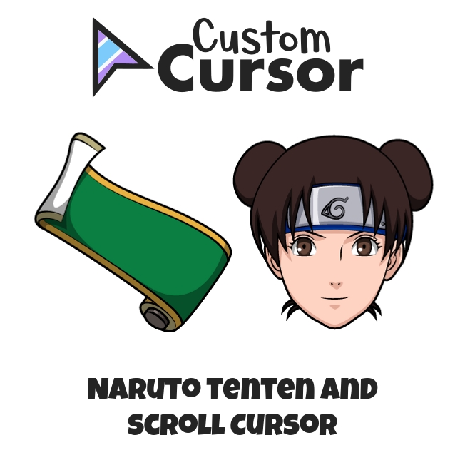 Naruto Sarada Uchiha and Shuriken cursor – Custom Cursor