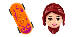 LEGO Friends Mia and Skateboard Cursor