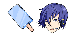 Vocaloid Kaito and Ice Cream Cursor