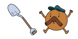 Adventure Time Starchy and Shovel Cursor