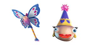 Fortnite Princess Felicity Fish and Water Wand Curseur