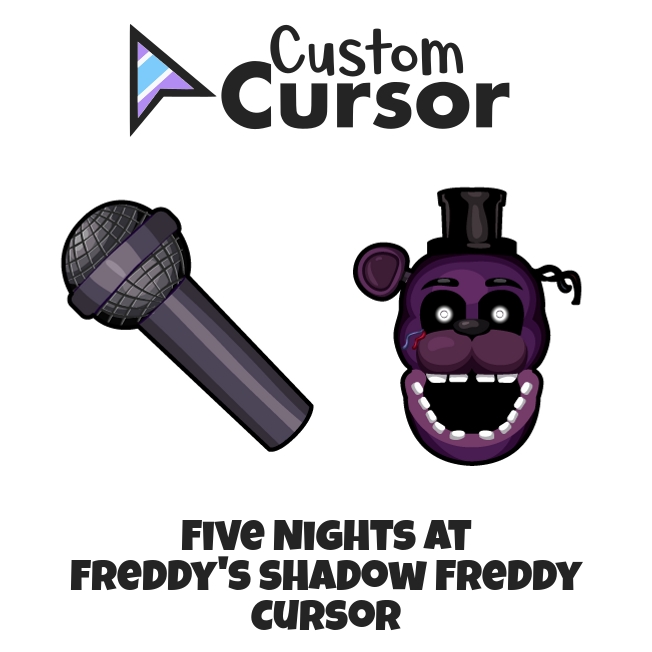 Five Nights at Freddy's Shadow Freddy cursor – Custom Cursor