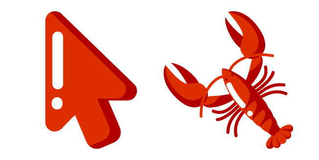 Minimal Lobster Cursor