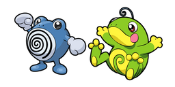 Pokemon Poliwhirl and Politoed Curseur