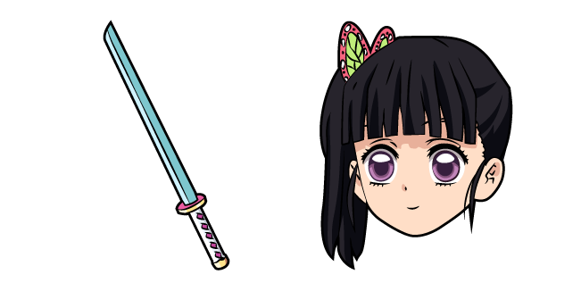 Demon Slayer Kanao Tsuyuri Cursor Custom Cursor