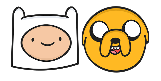 Adventure Time Finn and Jake курсор