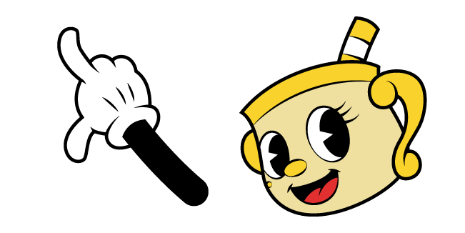 Cuphead Ms. Chalice cursor – Custom Cursor