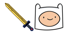 Adventure Time Finn Scarlet Sword Cursor