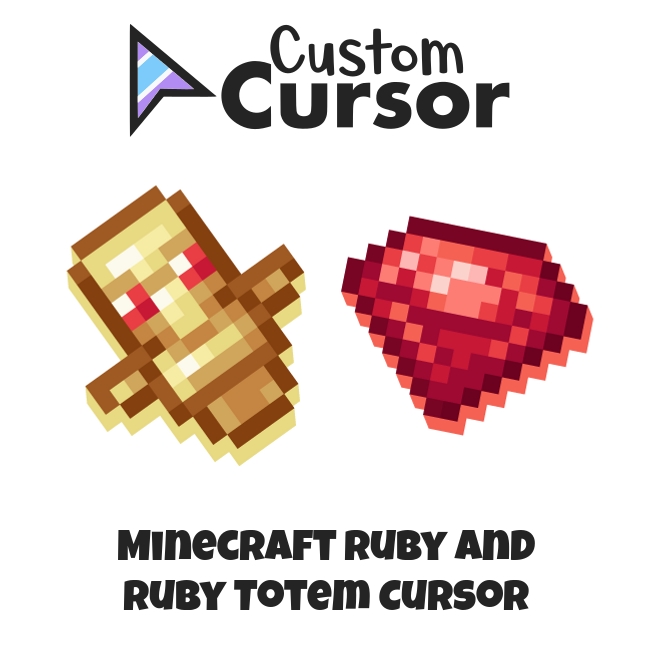 Minecraft Fishing Rod and Clownfish cursor – Custom Cursor