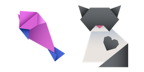 Custom Origami Cursor Pack Gami (link in comments) : r/Windows_Redesign