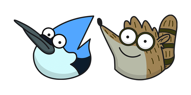 regular show mordecai and rigby cover photo