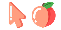 Minimal Peach Curseur