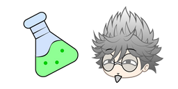 Gacha Life Prof. Gacha and Potion Bottle Cursor