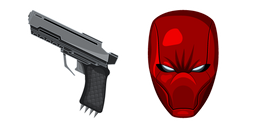 Red Hood and Pistol Curseur