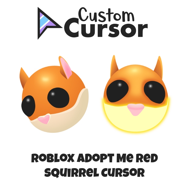 Roblox Adopt Me Red Squirrel cursor – Custom Cursor