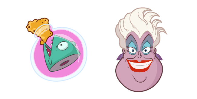 The Little Mermaid Ursula and Potion Cursor