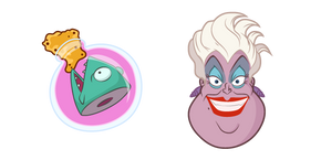 The Little Mermaid Ursula and Potion Curseur