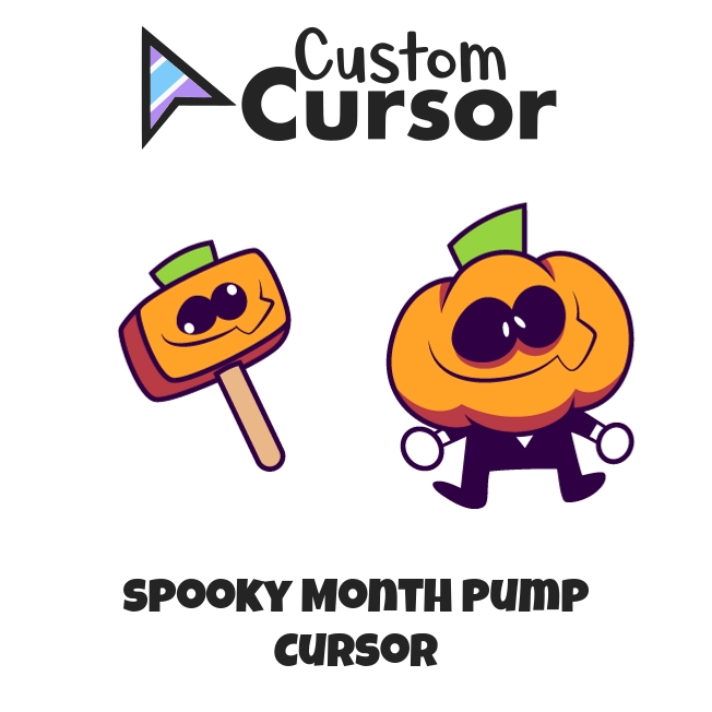 Spooky Month Pump cursor – Custom Cursor