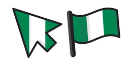 Nigeria Flag Cursor