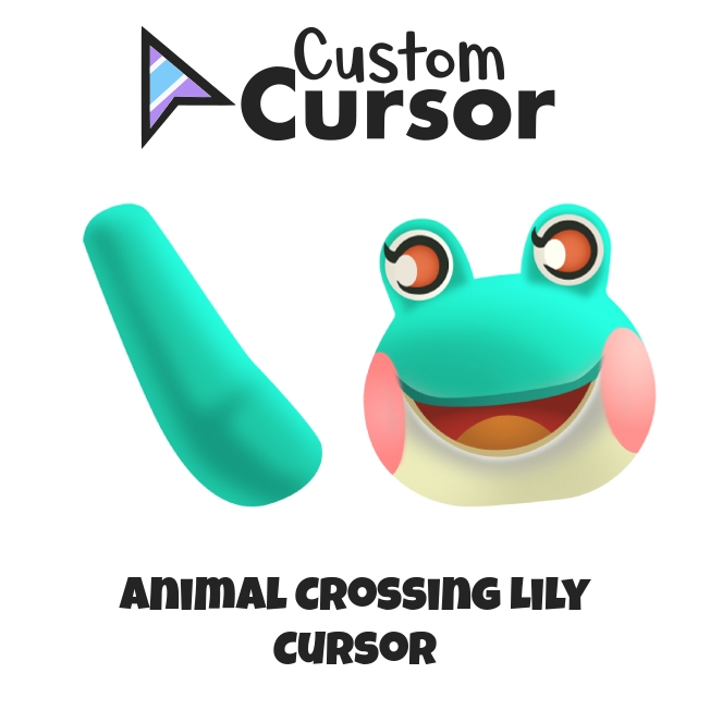Animal Crossing Lily cursor Custom Cursor
