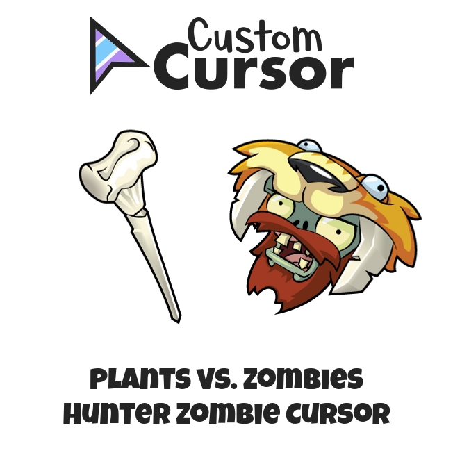 Plants vs. Zombies Hunter Zombie cursor – Custom Cursor