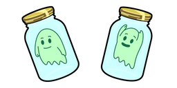 Rick and Morty Ghost in a Jar Cursor
