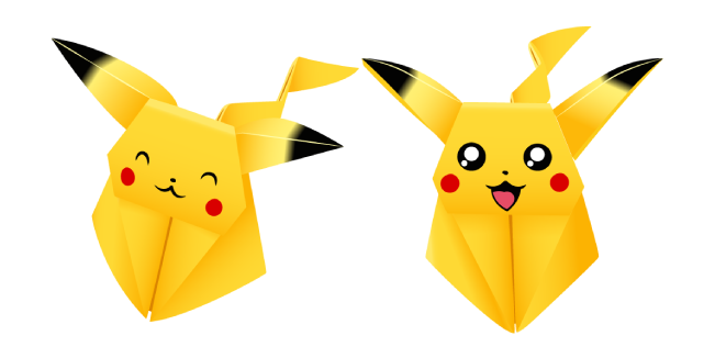 Origami Pikachu Cursor