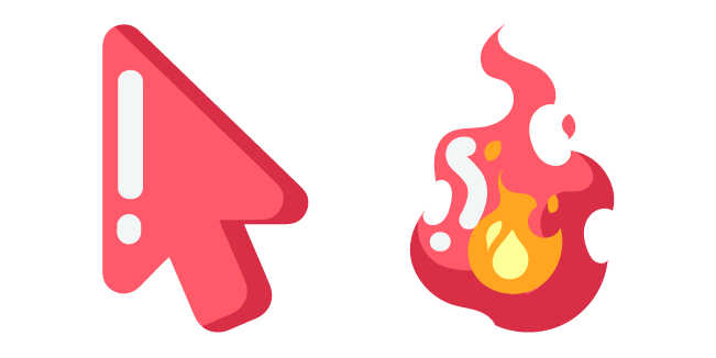 Minimal Fire Cursor