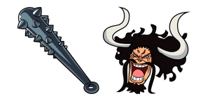 One Piece Kaido and Kanabo cursor