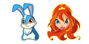 Winx Bloom and Kiko Cursor