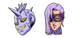 JoJo's Bizarre Adventure Melone and Baby Face Curseur