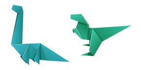 Origami Duck cursor – Custom Cursor