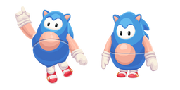 Курсор Fall Guys Sonic Costume